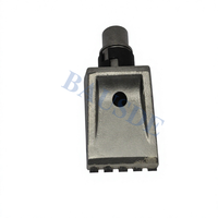 Bausde Meilleure vente Porte-outils à dents plates pour forage de pieux, Pointe à tige ronde, Pointe conique, Dents coniques, Trépans de forage de roche pour fondations
