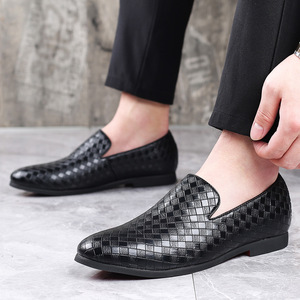 Zapatos de Hombre con Punta en Pico, Estilo Slip-On, Talla 48, Mocasines para Hombre 2023, Modelo Sh10971a - Product Image 6