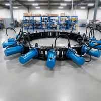 Casse-pieux hydraulique haute vitesse pour l'élimination des têtes de pieux de colonnes de bâtiment
