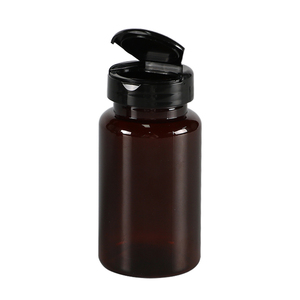 Safe Material Food Grade Pet Tablet Capsule Plastic Light Green Medicine Pill <b>Bottle</b> <b>With</b> <b>Flip</b> <b>Top</b> Cap - Product Image 4