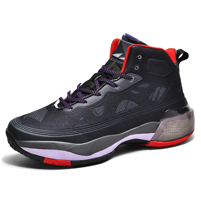 Size36-45 Hot selling top quality men's basketball shoes wholesale outdoor women's wear-resistant sports leisure running big boy