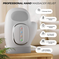 OEM Kabelloser Beheizter Handmassage-Handschuh mit Airbag-Kompression, USB-Aufladbar, 2000mAh, Fernbedienung, Zeitsteuerung für Handfläche und Finger