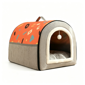Pet house <b>nest</b> detachable washable winter warm semi-closed cat <b>nest</b> large dog house large dog <b>nest</b> cross-border wholesale - Product Image 4
