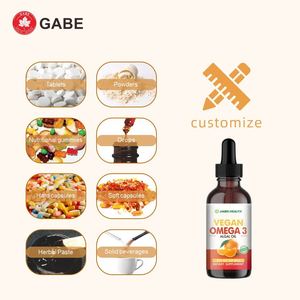 Gotas Veganas de Omega 3 para Adultos, Extracto de Algas, Salud del Corazón y el Cerebro, Suplementos a Base de Plantas de Marca Privada - Product Image 6