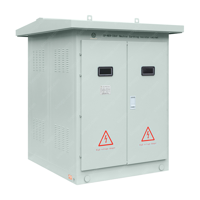NER 33kV Neutral Earthing Resistor Cabinet Enclosure 95.3ohms Medium Voltage Switchgear Cabinet NGR Neutral Grounding Resistor