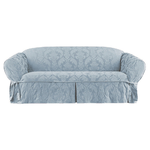 Offre Spéciale <span class=keywords><strong>3</strong></span> places Advanced Luxury 3D Jacquard Damask Design Floral Sofa Slipcover Housse de protection - Product Image 2