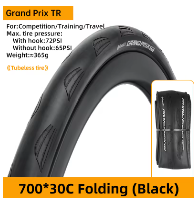 black 700x30 Tubelss