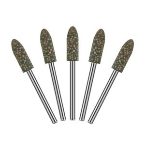 Têtes de polissage et de meulage à pointes montées en éponge haute densité, tige de 3 mm pour la finition des surfaces de moules métalliques - Product Image 2