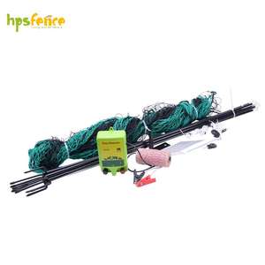 Recinzione Portatile Ecologica per Fattoria con Design Unico della Porta, Kit Rete per Polli con Pali in Fibra di Vetro - Product Image 6