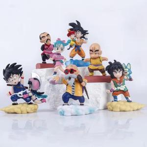 7 pièces/ensemble Anime Son Goku <span class=keywords><strong>Vegeta</strong></span> Broly <span class=keywords><strong>Majin</strong></span> Buu <span class=keywords><strong>DBZ</strong></span> Dragon PVC figurine - Product Image 4