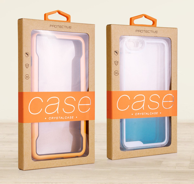 Guangdong Wholesale Own Brand Logo UV Coating Embossing Smart Electronics Plastic Packing Gift Box for Phone Case Sticker Pack