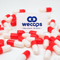 Wecaps Rouge Blanc Capsule Taille 000 Supplément Gel Capsule Vide Toutes Les Couleurs Prix Usine