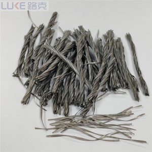 Fibras de Polipropileno Trenzadas y Retorcidas LUKE de 25 mm, 38 mm y 54 mm con Alta Resistencia Química para Concreto - Product Image 1