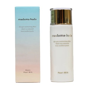 Soins de la peau japonais Basic Pearl Milk (120ml) Émulsion hydratante légère Équilibre huile-eau Sans parabène - Product Image 1