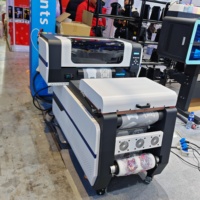 Универсальный двухголовочный принтер A3 DTF с шейкером и сушилкой XP600 I3200 для прямой печати на пленке, машина для печати на футболках и одежде