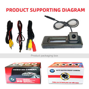 Grand angle de 170 degrés IP68 étanche HD vision nocturne vue arrière <span class=keywords><strong>parking</strong></span> 12V pour caméra à poignée Renoco - Product Image 4