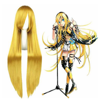 Cosplay Parrucca Lucy Heartfilia Fairy Tail Cosplay Diritta Asimmetrico Con La Frangetta Parrucca Molto Lunghi Biondi Capelli Sintetici 40 inchWomen