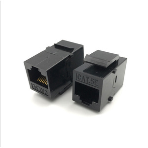แผงเชื่อมต่อเครือข่าย Rj45 แบบติดตั้งบนแผง 8p8c ทองแดงผสมชุบทอง 1 พอร์ต อีเธอร์เน็ตแจ็ค - Product Image 4
