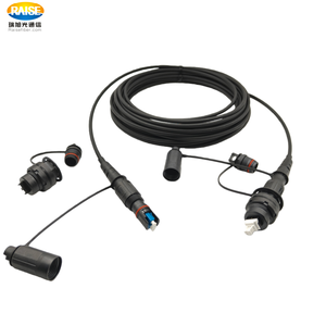 室外 IP67 LC 光纤跳线 单模双工 <span class=keywords><strong>FTTA</strong></span> 防水连接器 - Product Image 5