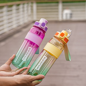 1000ml Sports chauds bouteille d'eau protéine <span class=keywords><strong>Shaker</strong></span> voyage en plein air Portable étanche verres en plastique ma bouteille de boisson sans Bpa - Product Image 3