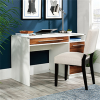Table d'ordinateur moderne en bois, design simple, en promotion, mobilier de bureau compact et rapide à déplacer