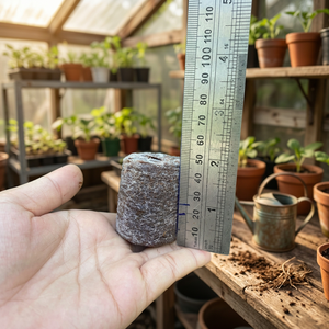 Bloc de coco peat écologique, biodégradable, riche en nutriments, engrais pour l'agriculture maraîchère, les fleurs et les succulentes - Product Image 3