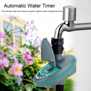 Contrôleur d'irrigation électronique automatique intelligent pour système de pulvérisation de <span class=keywords><strong>jardin</strong></span> extérieur, alimenté par batterie, 4 zones - Product Image 6