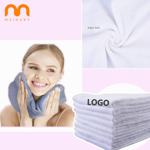 Custom Logo Cleaning Cloths for Car Kitchen <strong>Soft</strong> Quick Drying Eco-Friendly <strong>Super</strong> Absorbent Microfiber <strong>Facial</strong> Cloths <strong>Towels</strong> - Product Image 2