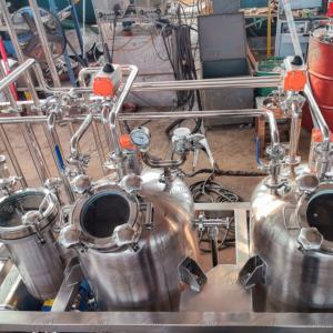 Сертифицированное CE оборудование для дистилляции из нержавеющей стали 316L, вакуумная колонна 200 л, испаритель для виски, Джин с низкой температурой - Product Image 3