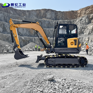 <span class=keywords><strong>Mini</strong></span>-excavatrice sur chenilles hydraulique avec moteur diesel Koop, composants PLC essentiels <span class=keywords><strong>pour</strong></span> l'agriculture et la construction, haute efficacité - Product Image 1