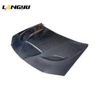 LANGyu Modification 2011-2021 Accessoires extérieurs Chrysler300 Type-Hellcat Capot avant en fibre de carbone pour Dodge