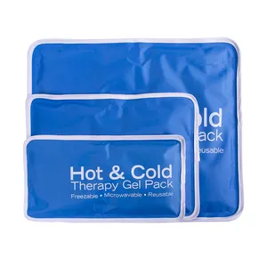 शारीरिक ठंड संपीड़न चिकित्सा बर्फ जेल पैक वापस लपेटें गर्म ठंडा पैक