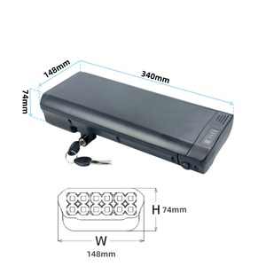 Batería para <span class=keywords><strong>Bicicleta</strong></span> Eléctrica <span class=keywords><strong>Nilox</strong></span> J1 Plus, 36v 7.5Ah 7.8Ah 9Ah 9.6Ah 10.5Ah, Paquete de Batería de Litio para <span class=keywords><strong>Bicicleta</strong></span> Eléctrica - Product Image 2