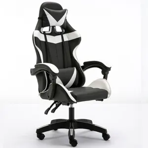 Game Accessories Office Desk Chair Ergonomic Gaming Chair High Back Adjustable Swivel Lumbar Support Racing Style Esports Gamer