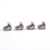 Sekrup Pembentuk Ulir Self Tapping untuk Plastik, Ukuran Khusus 1/8" 1/4" 3/8", Baja Karbon SS 304 316, Kepala Pan, Lubang Silang, ST3.5*10mm