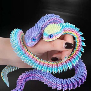 Juguetes Flexibles <span class=keywords><strong>de</strong></span> Animales DS5756, Juguetes Antiestrés, Huevo <span class=keywords><strong>de</strong></span> Serpiente Impreso en 3D con Articulaciones Flexibles, Rellenos <span class=keywords><strong>de</strong></span> <span class=keywords><strong>Huevos</strong></span> <span class=keywords><strong>de</strong></span> Pascua, Juguetes <span class=keywords><strong>de</strong></span> Serpiente Impresos en 3D - Product Image 4
