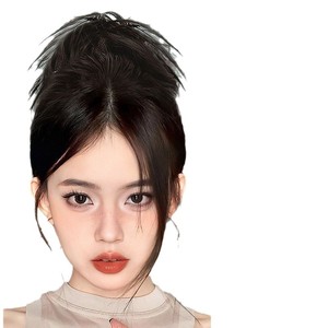 Pinza para el pelo estilo gallinero, peluca de cola de caballo esponjosa y moderna para un look informal y atrevido - Product Image 3