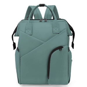 Polyester Waterproof Women <b>Backpack</b> Square Zipper Soft Handle Daily Shoulder Bag Wholesale - Product Image 4