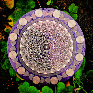 Disco Energético MWO de Cobre Puro Chapado en Oro, Placa de Carga para Purificación de Cristales, Geometría Sagrada, Vórtice, Protección EMF, Antena de Meditación - Product Image 1