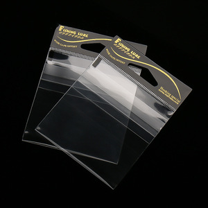 Sacs autocollants en OPP imprimés sur mesure, étui pour téléphone portable, <span class=keywords><strong>emballage</strong></span> <span class=keywords><strong>transparent</strong></span> en OPP avec logo, plastique - Product Image 3