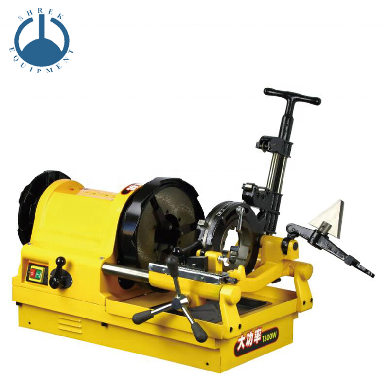 Высококачественная CE сертифицированная 1/4-4 дюймовая электрическая машина для резки труб кВт газовый химический трубопровод профессиональная машина для нарезания резьбы