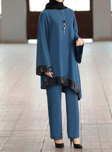 Cardigan africain robes <span class=keywords><strong>de</strong></span> soirée femmes Ramadan Abaya Dubai caftan musulman Hijab robe musulmane Robe Femme Caftan <span class=keywords><strong>Islam</strong></span> vêtements - Product Image 5