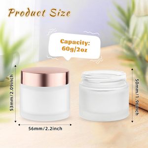 บรรจุภัณฑ์เครื่องสำอาง ขวดแก้วฝ้า ฝาเกลียว สีปรับแต่งได้ หลายขนาด พิมพ์ลายสกรีน น้ำหอมปรับอากาศ เซรั่ม ครีม - Product Image 2