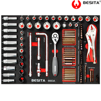 Boîte à outils de 330 pièces avec ensembles d'outils à main pour le rangement dans le garage et la réparation automobile
