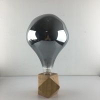 Ampoule LED SMD A160 à filament souple blanc chaud 4W 220-240V E27, lumière décorative dimmable, finition électrolytique fumée, pour usage résidentiel