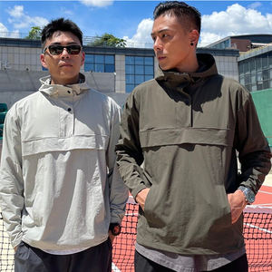 Nouveau design, vêtements <span class=keywords><strong>de</strong></span> plein air, randonnée, cyclisme en montagne, logo personnalisé, chemises pour hommes, veste à capuche coupe-vent, manteau avec fermeture éclair - Product Image 1