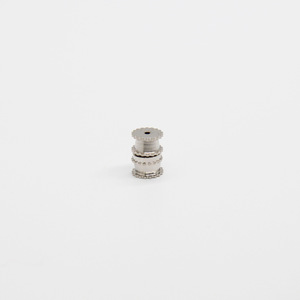 Stainless Steel Jewelry Screw Buckle <b>Threaded</b> Connector Pearl <b>Bead</b> Necklace Bracelet Clasp SK-18 Steel Color - Product Image 2