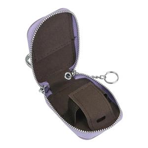 AndoBag Mini Porte-clés de mode pour hommes et femmes, en cuir véritable, avec fermeture éclair, étui pour écouteurs, petit portefeuille avec porte-clés 2517 - Product Image 4