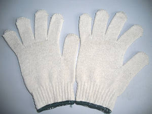 Cheap Vietnam Safety Cuff <b>Gloves</b> Heat Resistant 450g-1000g/Doz Durable CVC (80% Cotton + 20% Polyester) Breathable <b>Silicone</b>-Free - Product Image 3