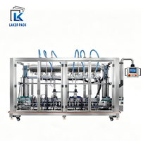 Machine de remplissage automatique de liquides de grande capacité et haute précision pour fûts de grande taille